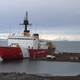 The Polar Star moored at McMurdo Ice Pier in 2014. Photo credit U.S. Coast Guard
